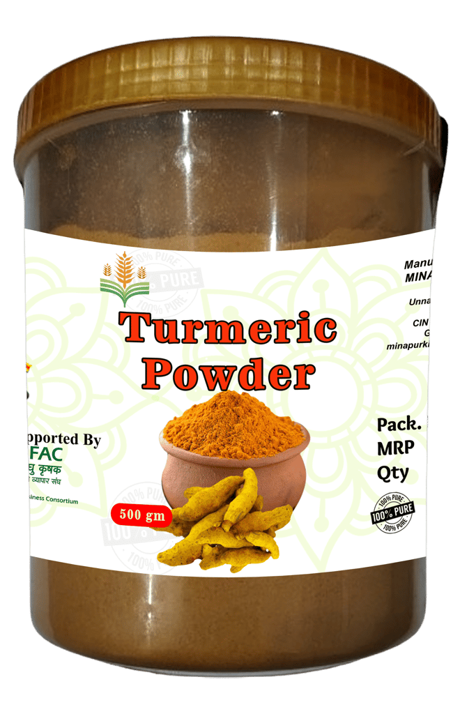 Turmeric Powder - 100% Pure & Natural Haldi Powder | 500gm