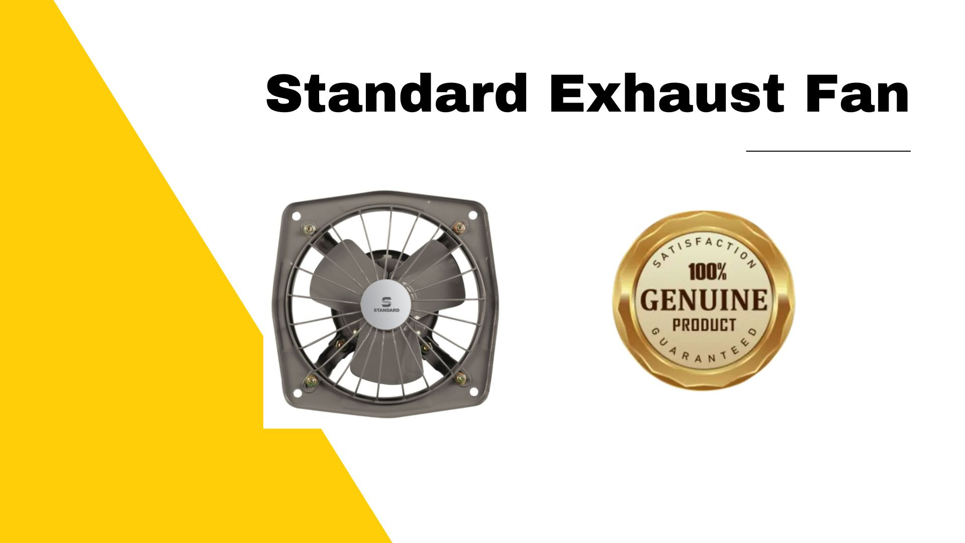 STANDARD FSVRASPGRY09 230 mm Exhaust Fan (GREY)