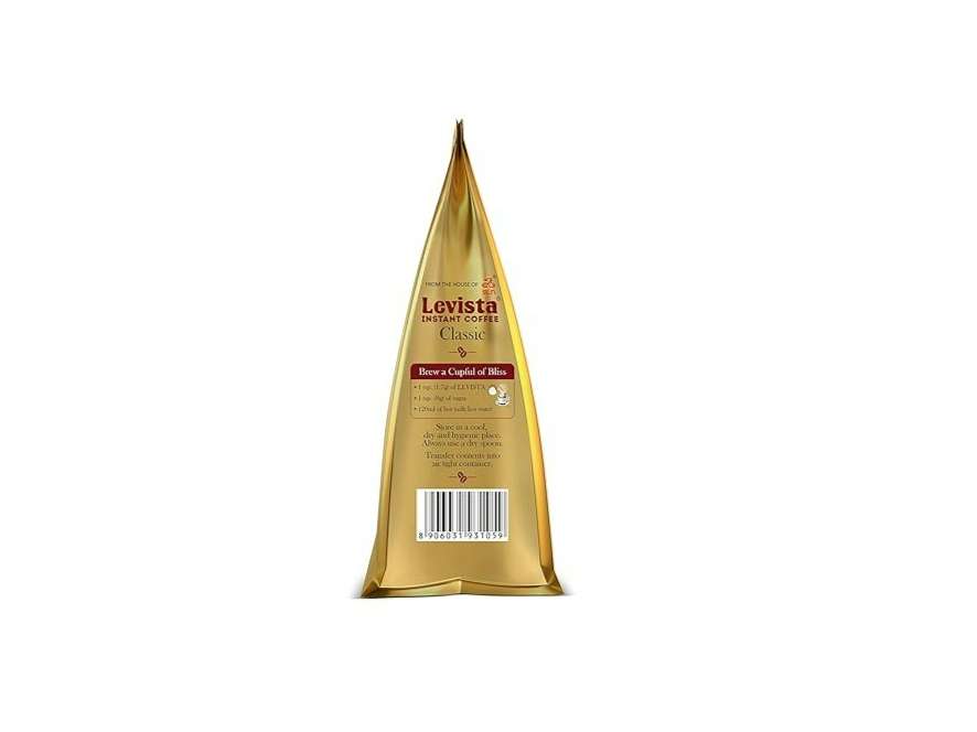 Levista Classic Pure Instant Coffee ( Pouch ) - 50 Gram view 2