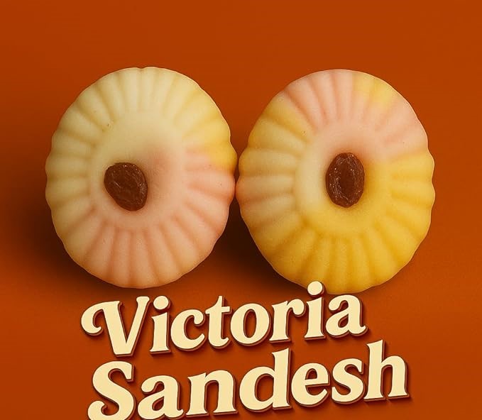 BANGLARMISTI Victoria Sandesh | Delicately Crafted Bengali Sweet,Soft Mouth-Melting and Delicious, 8pcs Pack view 2