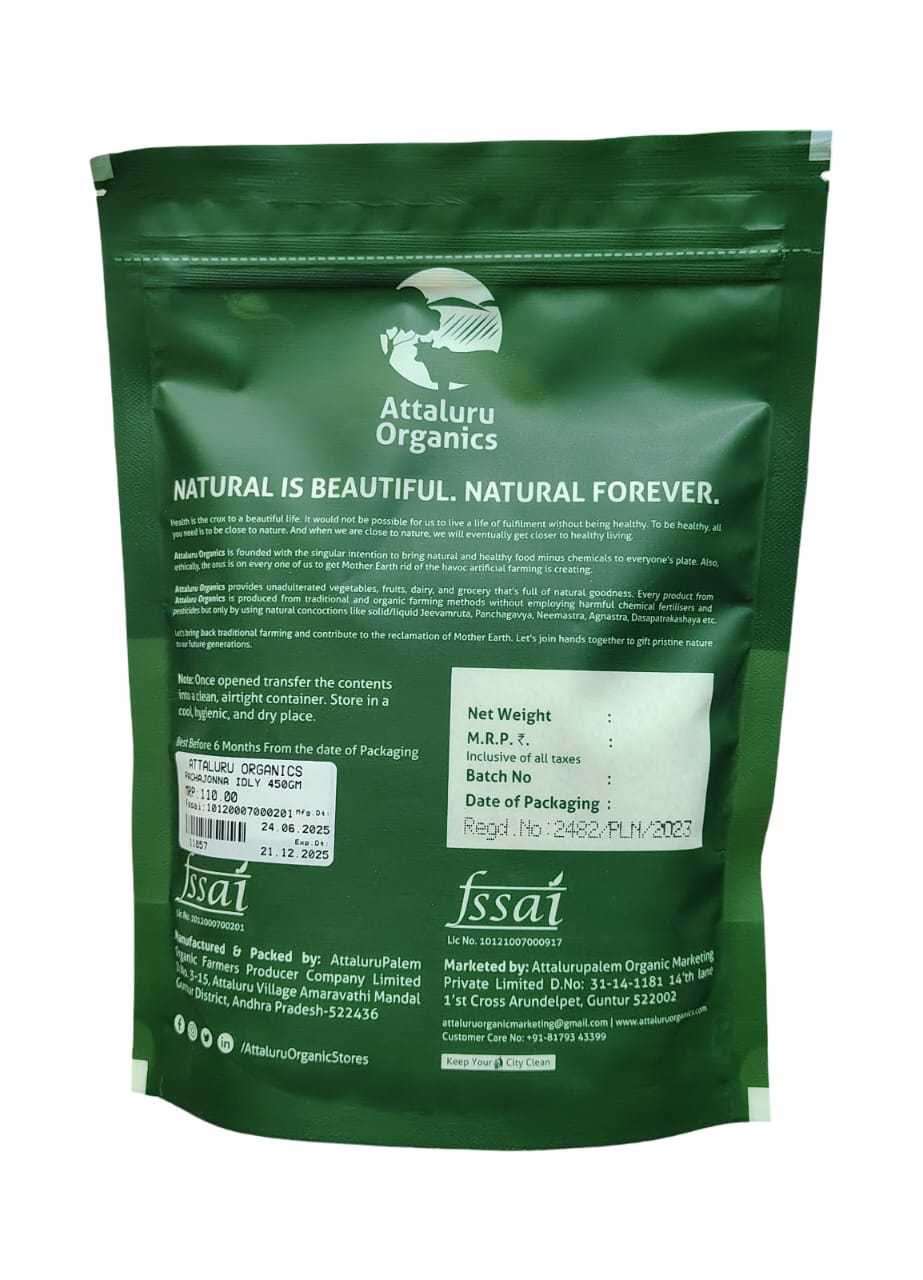 Attaluru Organics Green Jowar Idly Rawa view 2