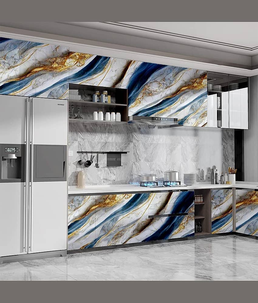 swipe n see Abstract Wallpaper ( 60 x 200 ) cm ( Pack of 1 ) view 2