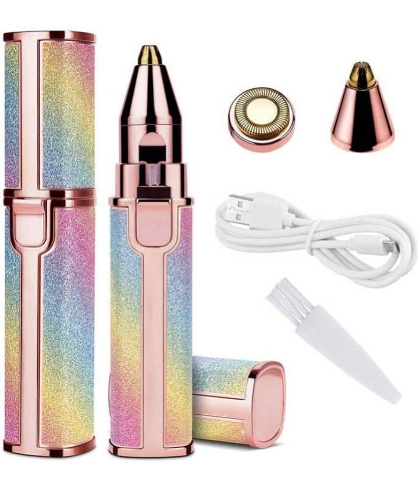 Loyalmart 2 in 1 Multicolor Cordless Eyebrow Trimmer With 80 minutes Runtime