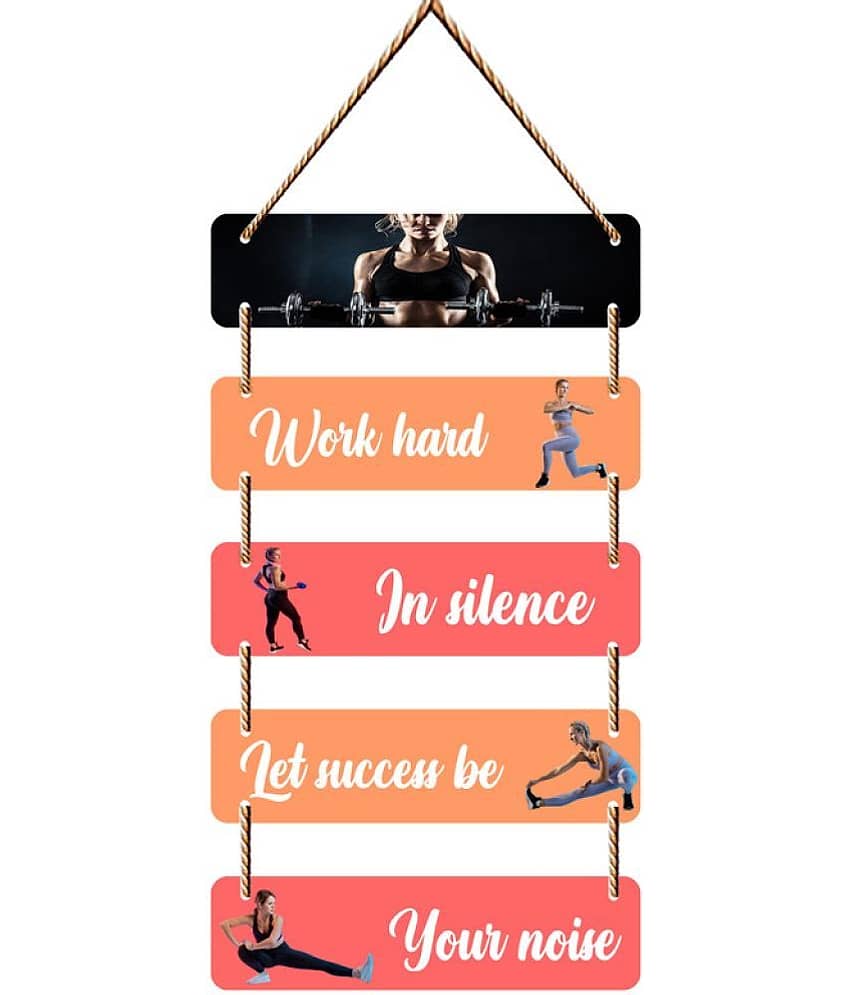 Saf Wood Rectangular Decoratives Panel Multi - Pack of 1 view 2