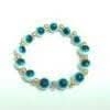 Pinapes Sky Blue Evil Eye Bracelets Adjustable Thread Bracelets for Couples - Pack of 2 view 2