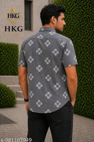 FOOL HALF GRAY SHIRT FOR MENS view 2
