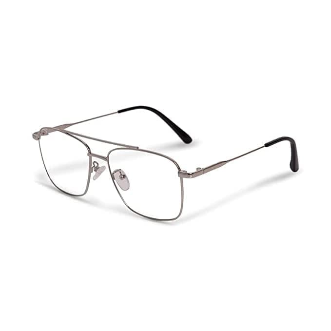 Jodykoes Designer Looking Metal Square Frame (Silver) view 2
