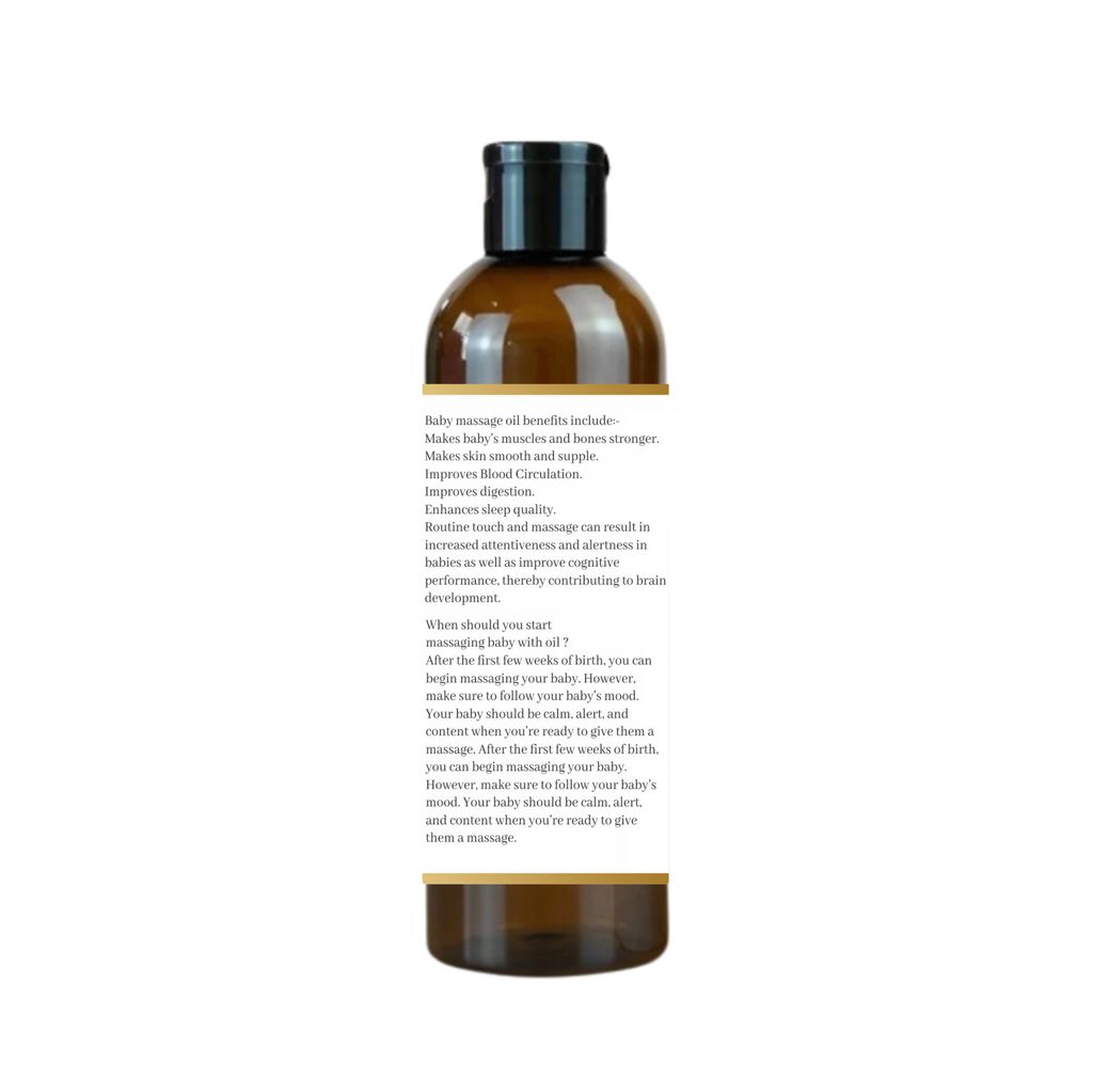 EMBRACE Nourishing Baby Massage Oil Sesame, Ratanjot and Lavender view 2