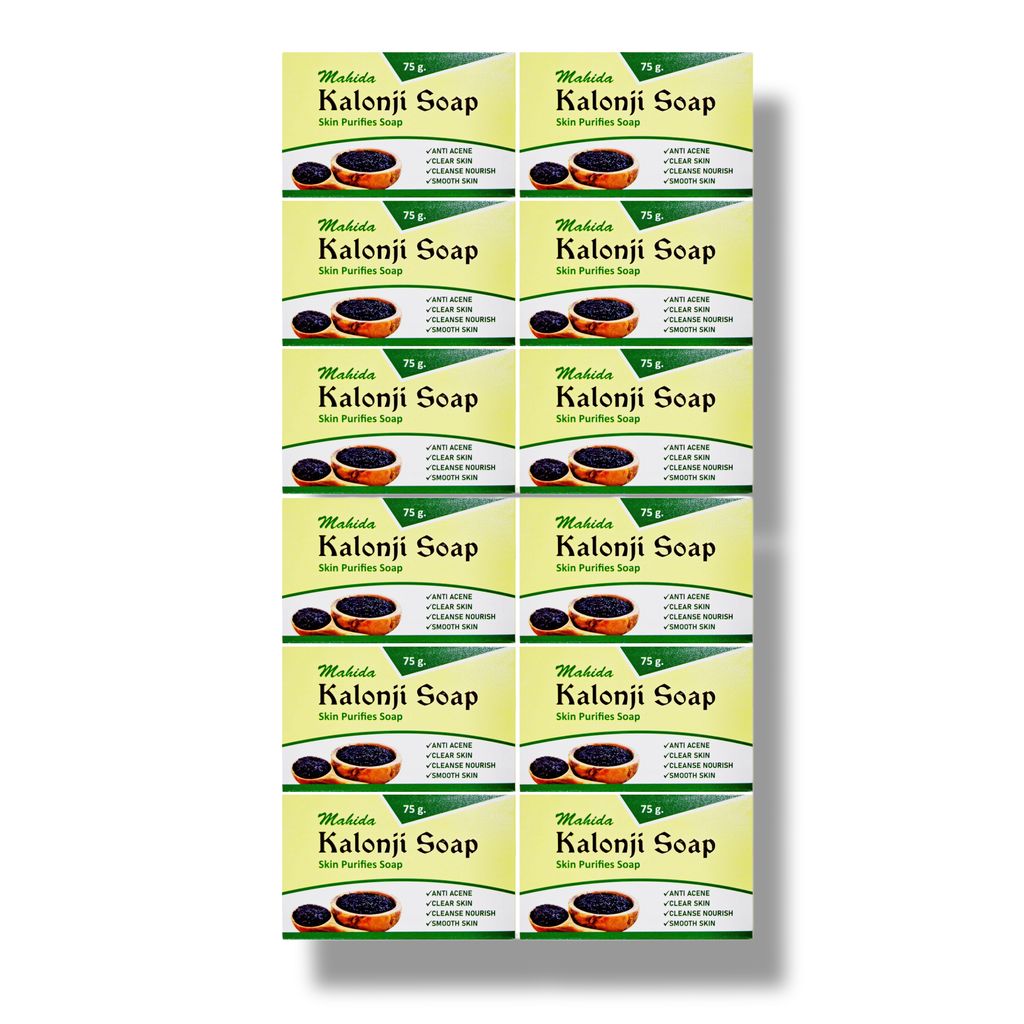 Mahida & Sons Mahida’s Kalonji Soap – 75g | Deep Nourishment for Glowing Skin | Anti-Fungal & Anti-Bacterial Protection | Germ Protection | Skin Conditioning | Gentle Care for Soft & Healthy Skin