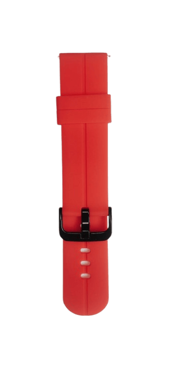 22mm Soft Silicone Watch Strap Compatible with Samsung, Realme, OnePlus, Boat Flash & Noise Colorfit Pulse Grand Smartwatch – Adjustable Replacement Band view 2
