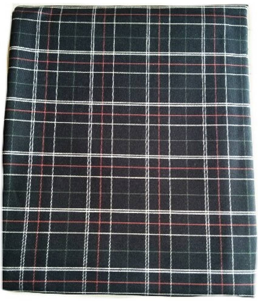 Makhanchor Multi 100 Percent Cotton Unstitched Shirt pc view 2