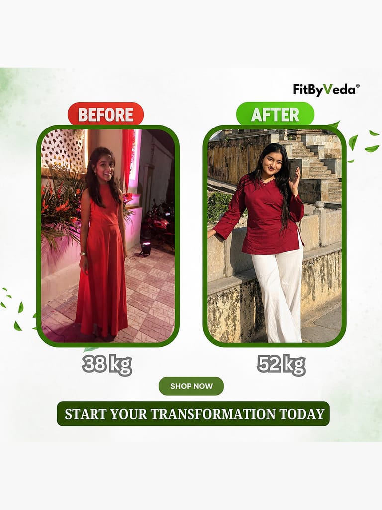Fitbyveda Fitgain For Women 100gm view 2