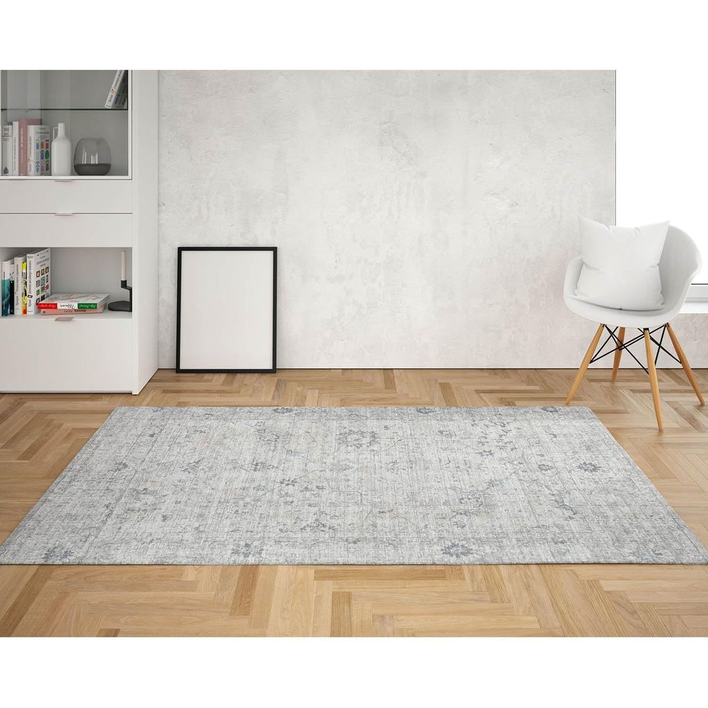 Neu Looms Handmade Viscose Wool Anti-Skid Rug for Bedroom, Living Room, Nursery, Playroom & Dorm - Soft & Durable, 2x3 Feet, Beige/Brown view 2