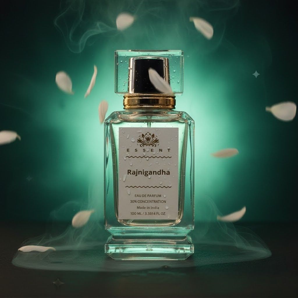 Essent Perfumes Rajnigandha Eau de Parfum (EDP) – Tuberose Floral Long Lasting Perfume – Unisex Fragrance view 2