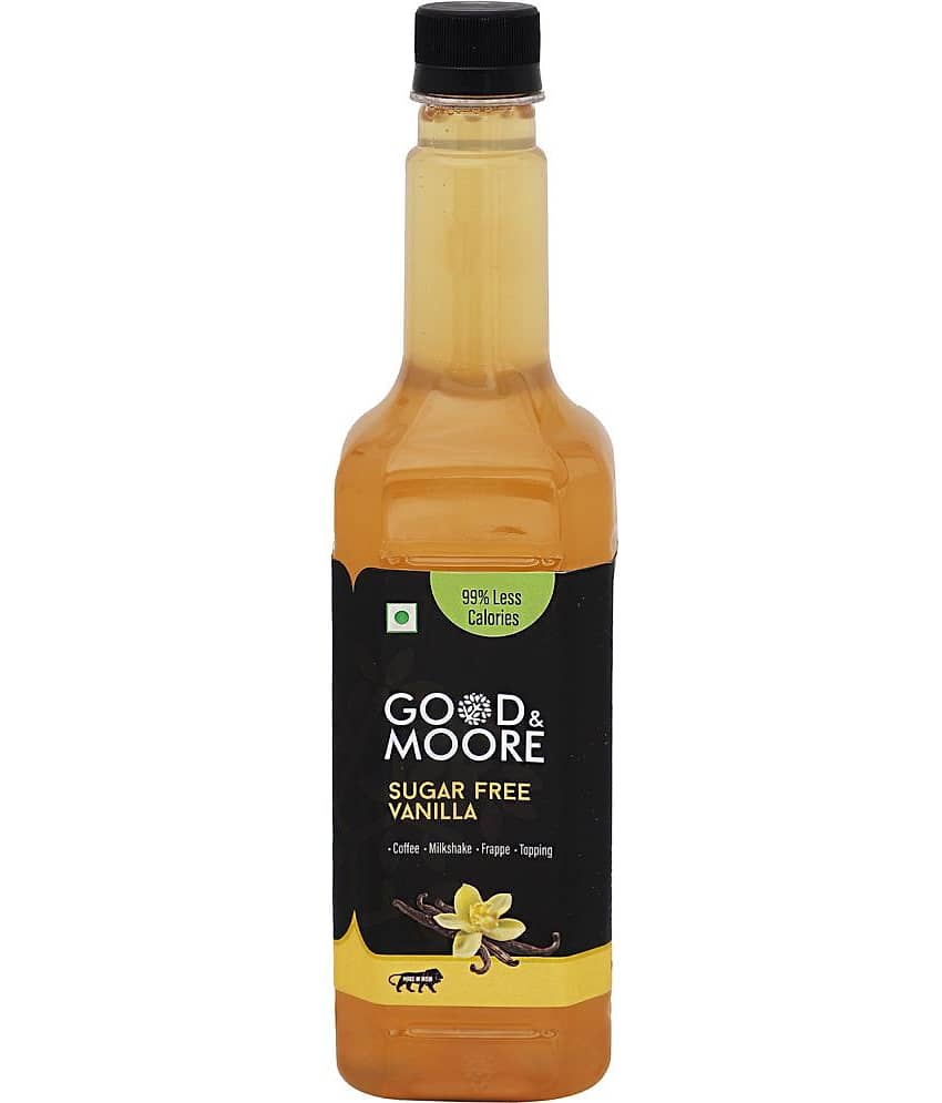 GOOD+MOORE Sugar Free Vanilla Syrup 750 mL view 2