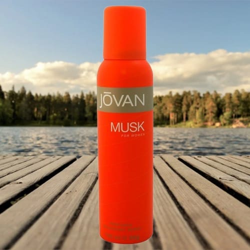 Jovan Musk Body Spray for Women, 150ml Set of 2 view 2