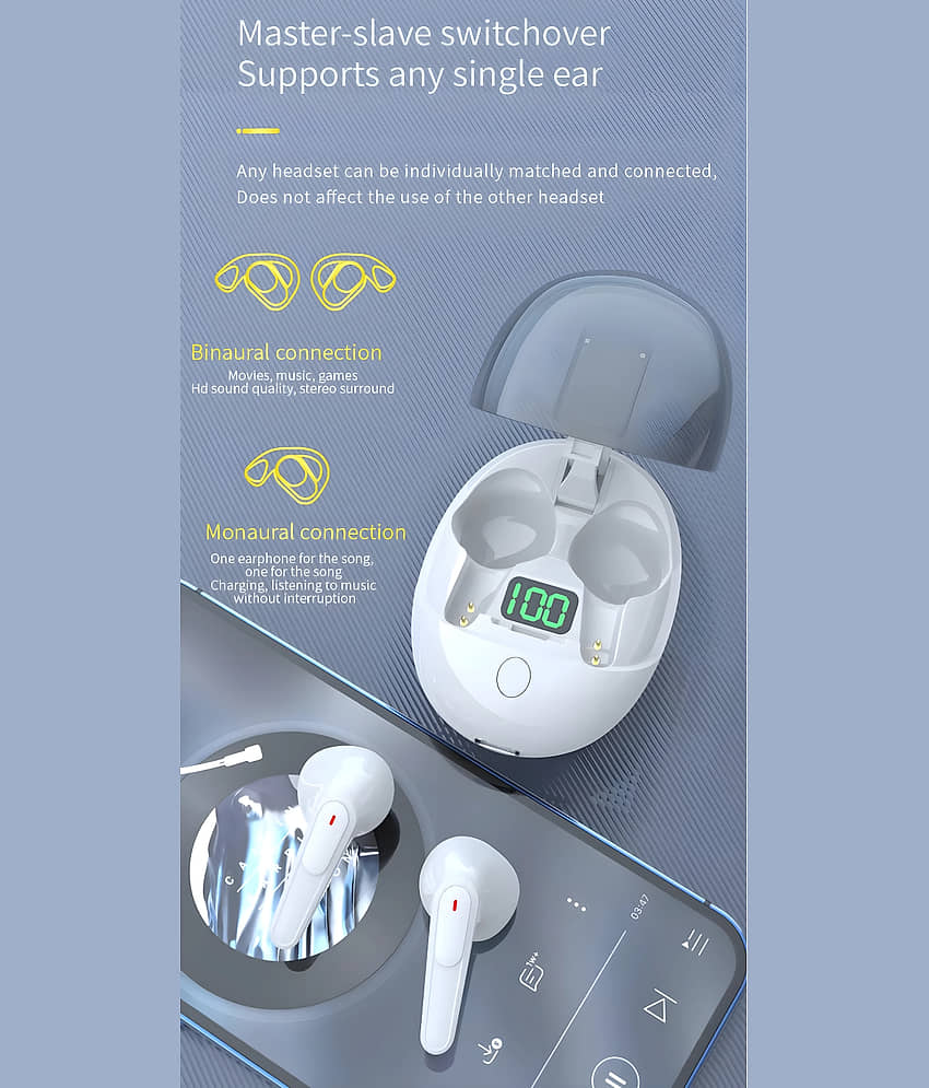 COREGENIX PRO ONE Truly Wireless Earbuds TWS with 3D Transparent Cover | ENC & High Bass | Upto 40 Hrs Playtime | Bluetooth V5.4 | Quad Mics with AI-ENC | 50ms Low Latency Gaming | Gaming Beast view 2