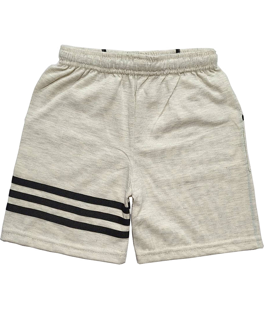 atlans Pack of 1 Cotton Blend Shorts For Boys ( Gray ) view 2
