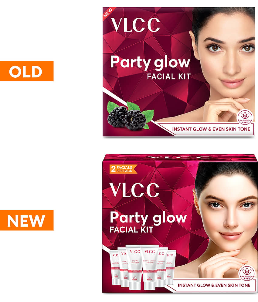 VLCC 1 Time Use Facial Kit For All Skin Type Berberry 60 ( Pack of 1 ) view 2
