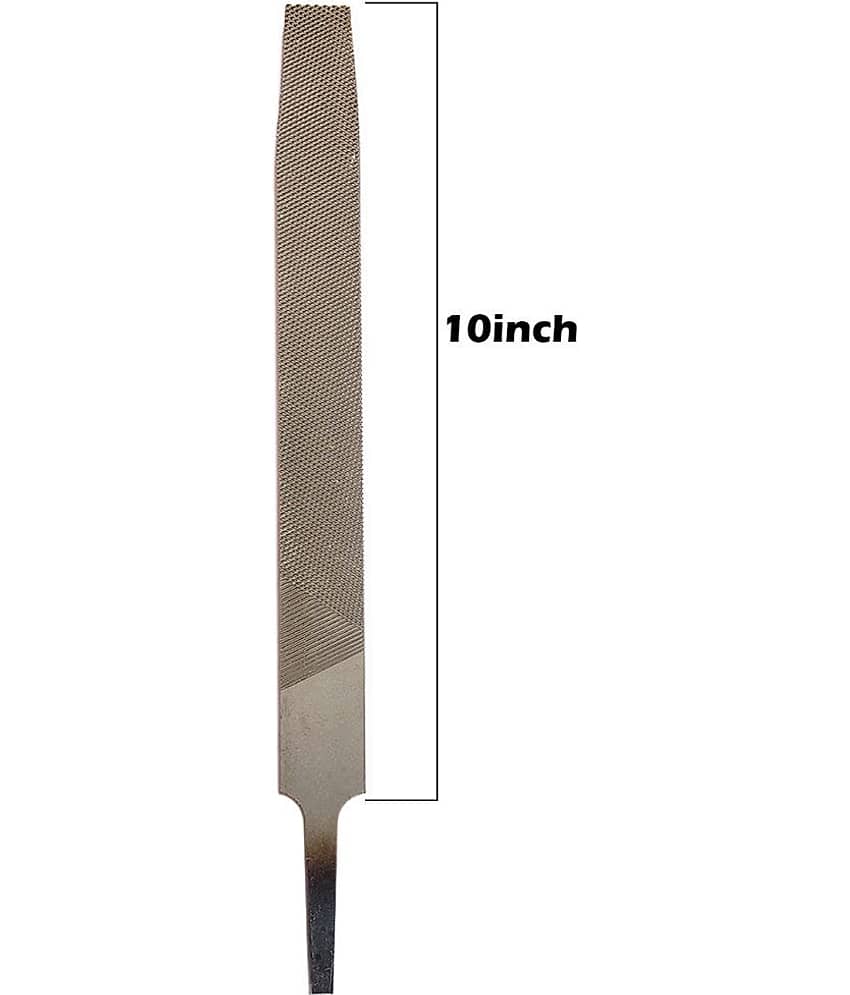Flat Engineer's File Tool 10Inch (250mm) (Pack Of 5) File & Rasp Flat view 2