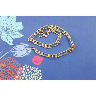 SLGOLD1GramMicroPlatedGentsBraceletD7forMen view 2