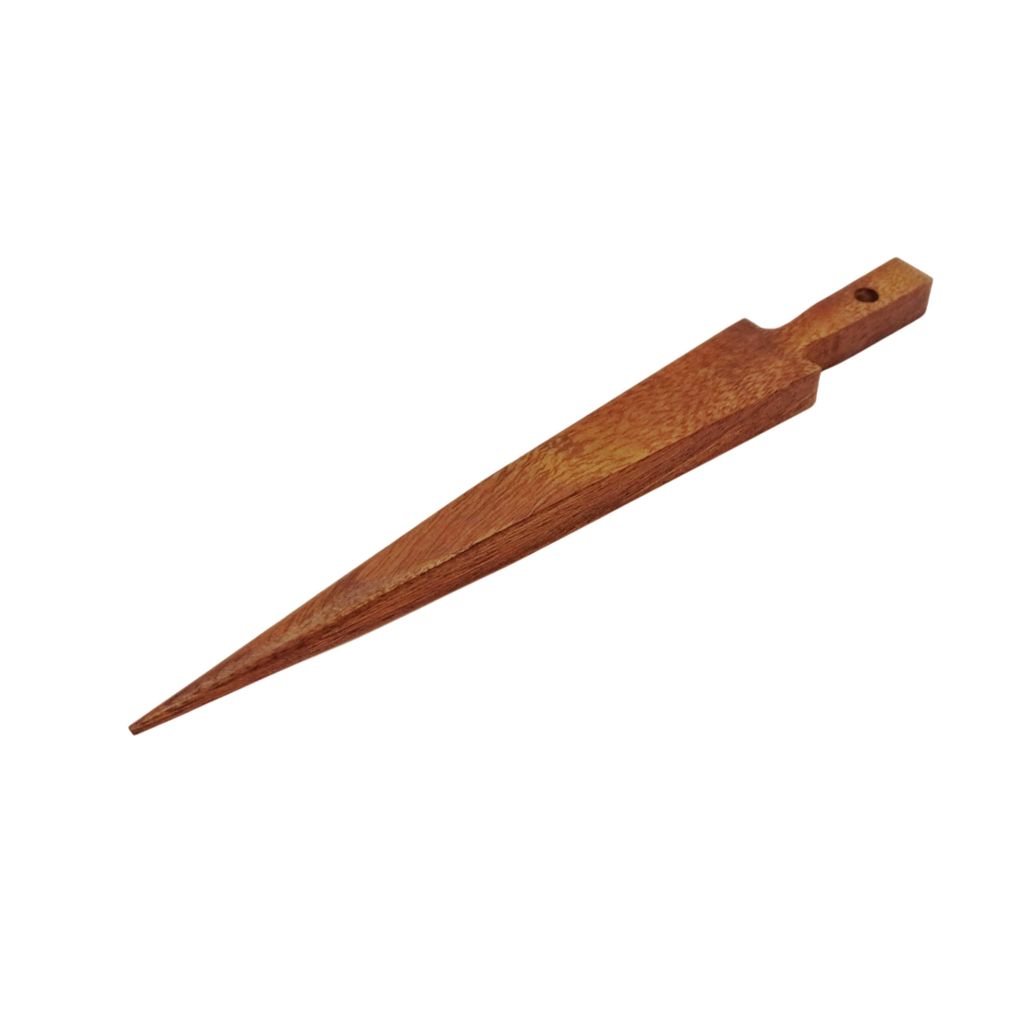 Dosa Oil Spreader & Paniyaram Stick Combo � Wooden Cotton Cloth Ghee Brush for Iron Tawa + Wooden Appam Flipper Stick � South Indian Tawa & Appam Tools � Heat Resistant � Gentle Grip view 2