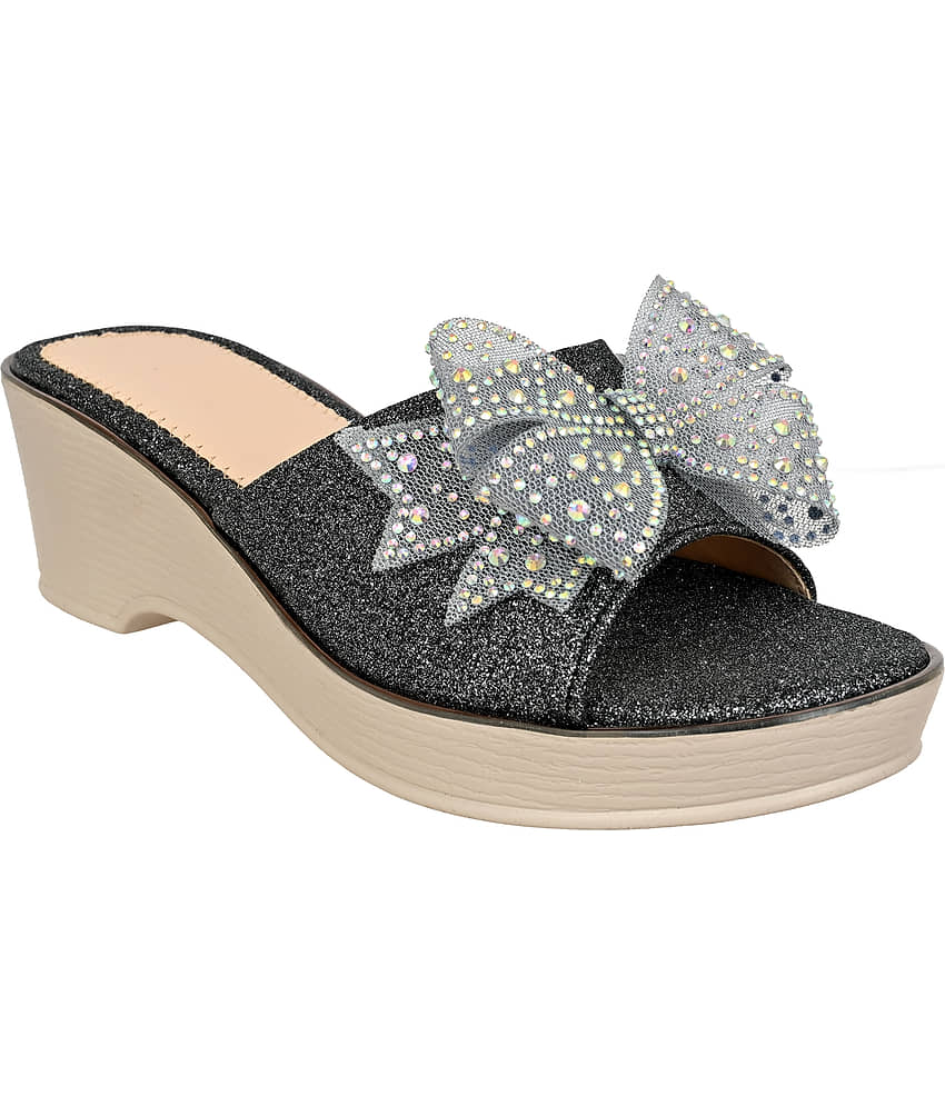 Cozy Wear Gold Women's Sandal Heels view 2