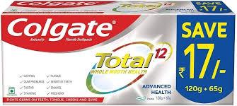 COLGATE PASTE TOTAL ADV 185G