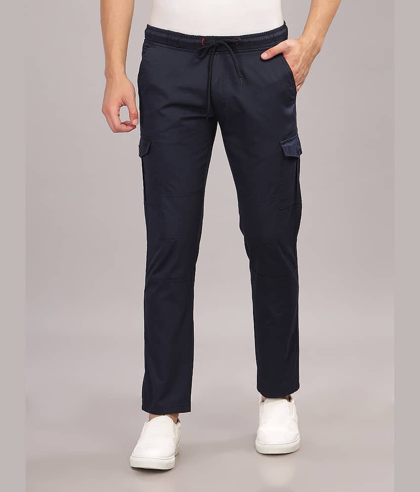 Paul Street Slim Flat Men's Cargos - Grey ( Pack of 1 )