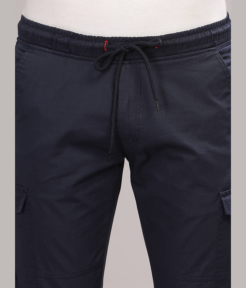 Paul Street Slim Flat Men's Cargos - Grey ( Pack of 1 ) view 2