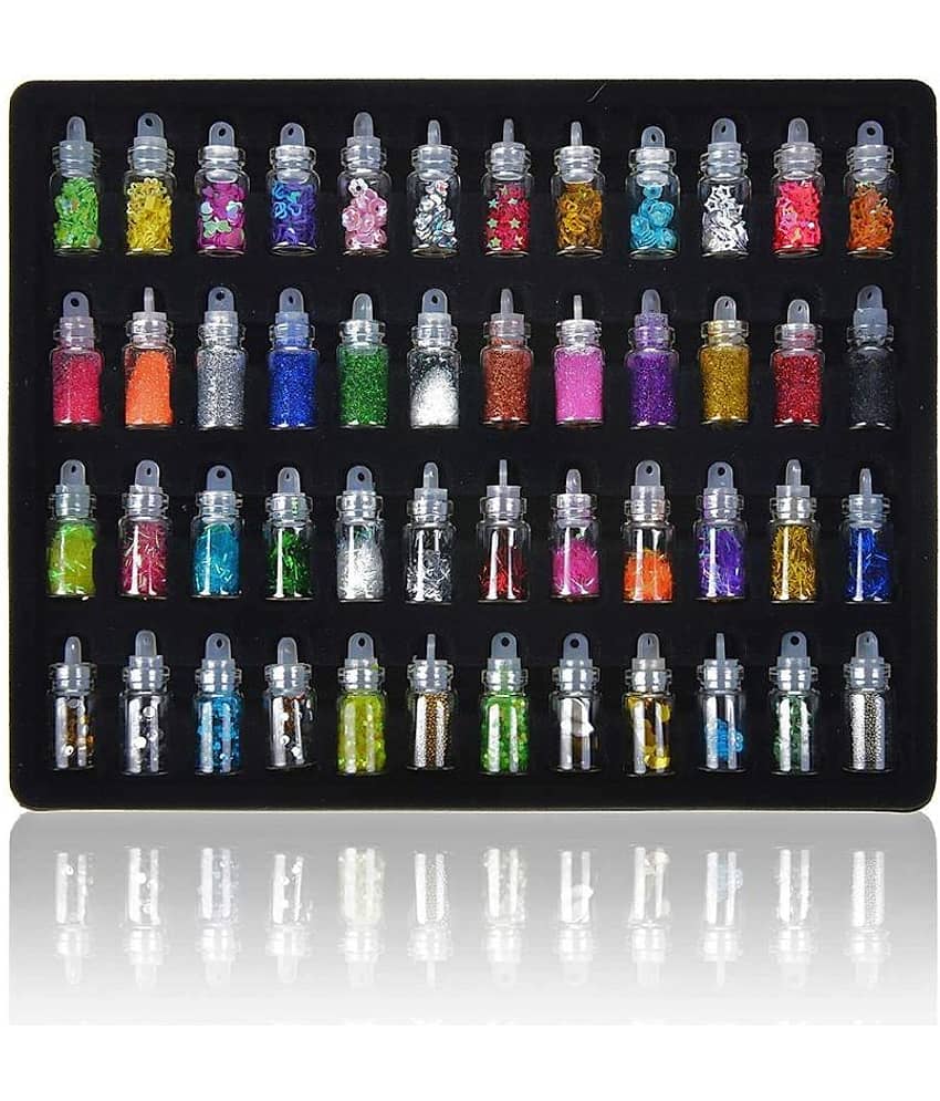 FOK Nails 63 no.s 48 Bottles 3d Nail Art Set, 15Pcs Nail Art Brush view 2