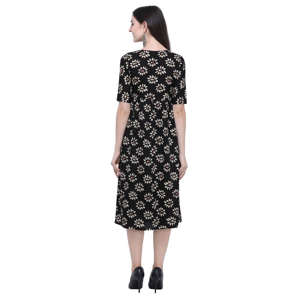 SHOPPING QUEEN Women Rayon Anarkali Kurta view 2