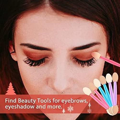Elecsera 10 Pcs Disposable Eyeshadow Brushes Dual Sides Applicators (Pack of 10) view 2