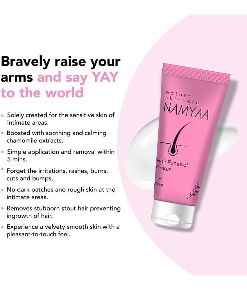 Namyaa Paraben Free Hair Removal Hair Removal Creams for Men & Women 2 ( Pack of 2 ) view 2