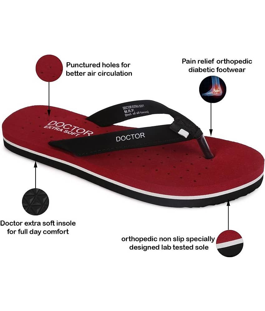 DOCTOR EXTRA SOFT - Black Women's Slipper view 2