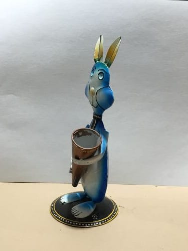 Metal Rabbit Musical Bunny view 2