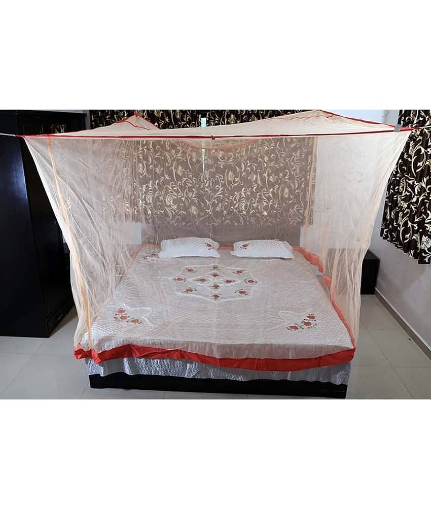 Riddhi Mosquito Net, Machardani Double Nylon Plain Hanging Mosquito Net, Machardani view 2