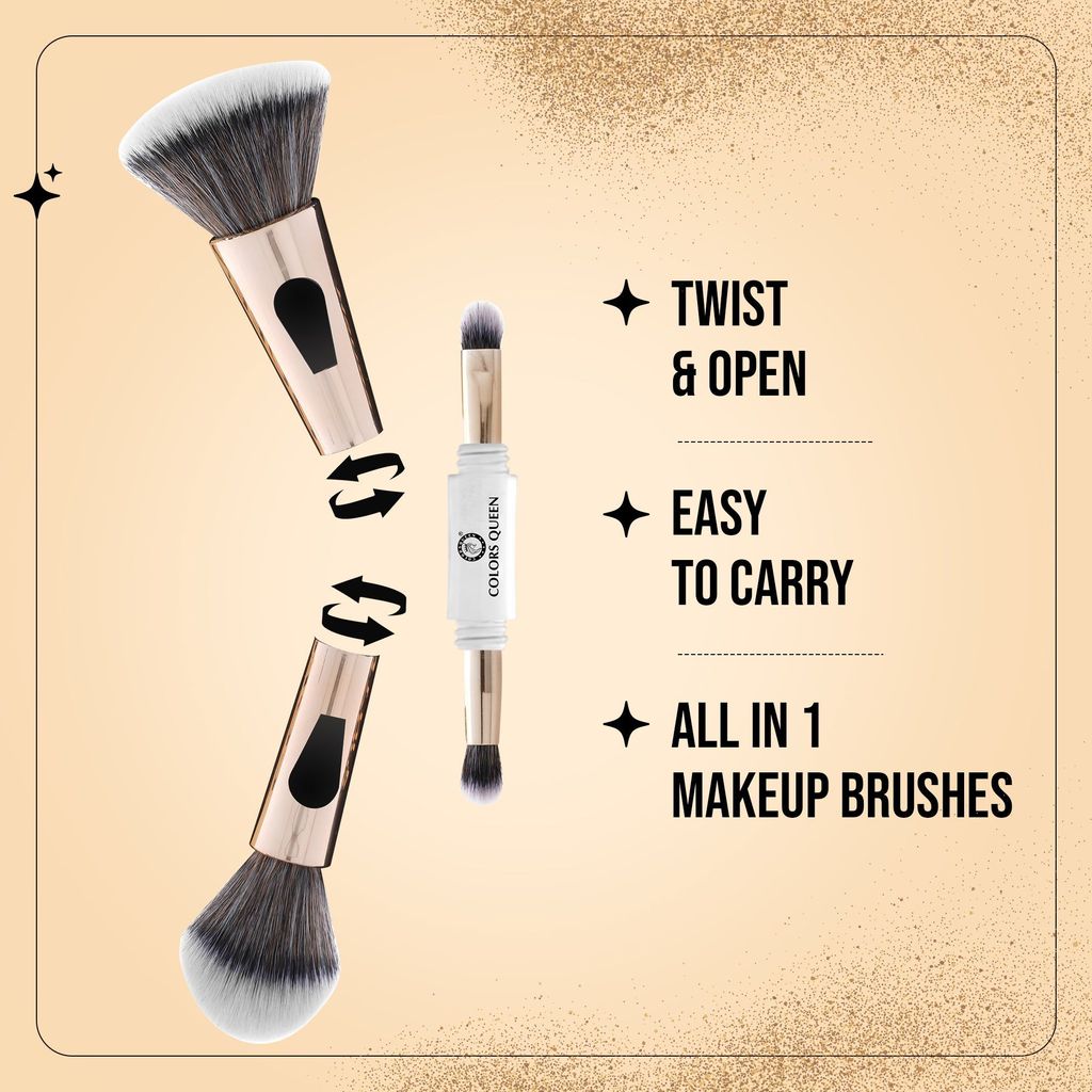 Colors Queen 4-in-1 Multi-Functional Brush view 2