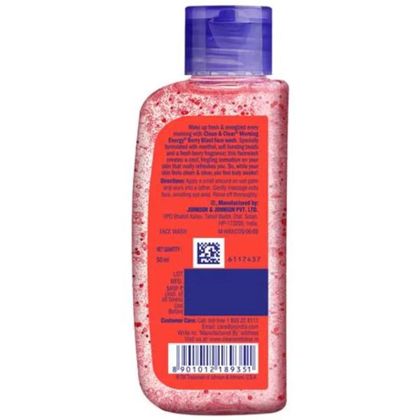Clean And Clear Morning Energy Facewash 50 Ml view 2