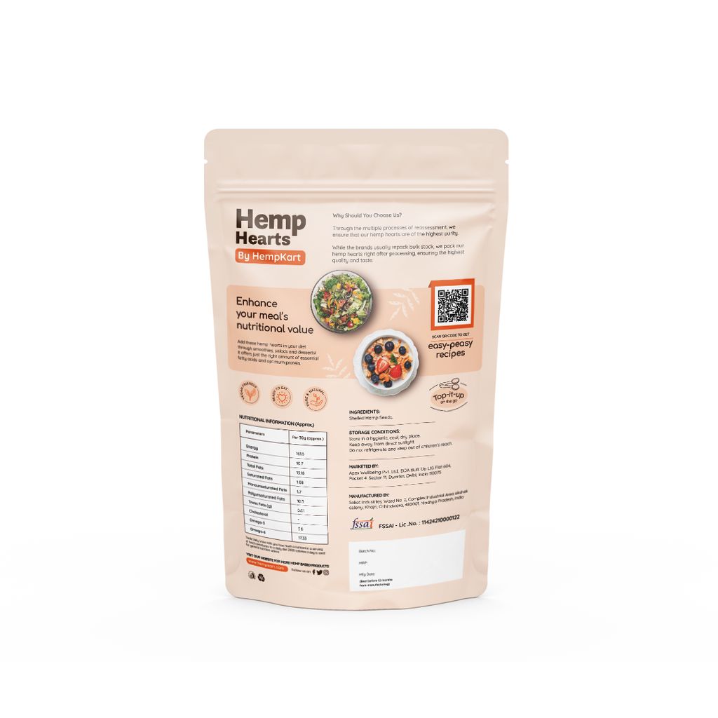 Hemp Hearts - The Ultimate Seed for Premium Nutrition view 2