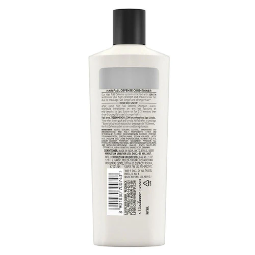 Tresemme Hair Fall Defense Pro Collection Conditioner - With Keratin Protein, Upto 97% Less Hair Breakage After 1 Wash, 190 Ml view 2