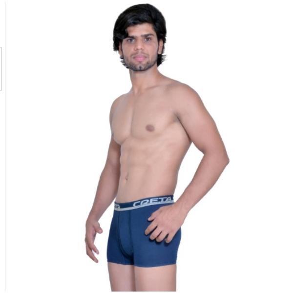 Men's Trunk Blue (Pack of 01 Pcs) view 2