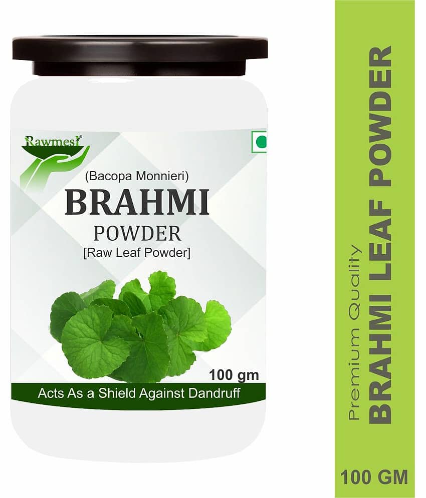 Rawmest Brahmi Leaves For Hair & Skin Care Powder 100 Gm Pack of 1