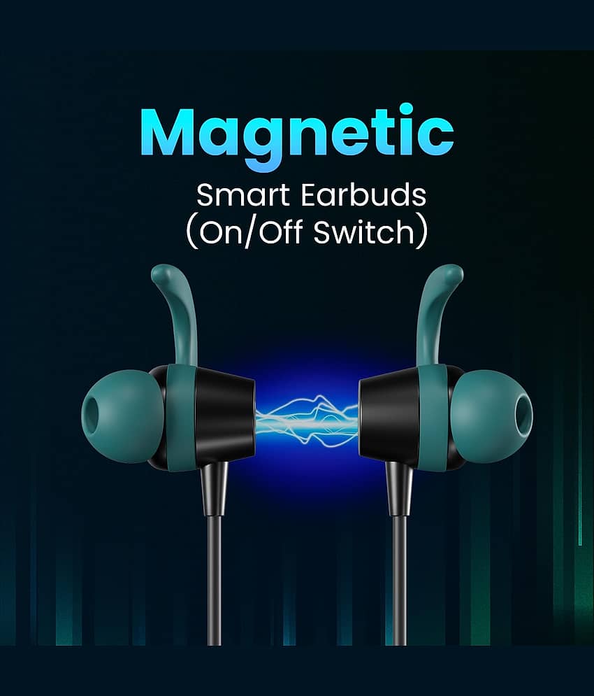 Portronics In-the-ear Bluetooth Headset with Upto 30h Talktime Water Resistant - Black view 2