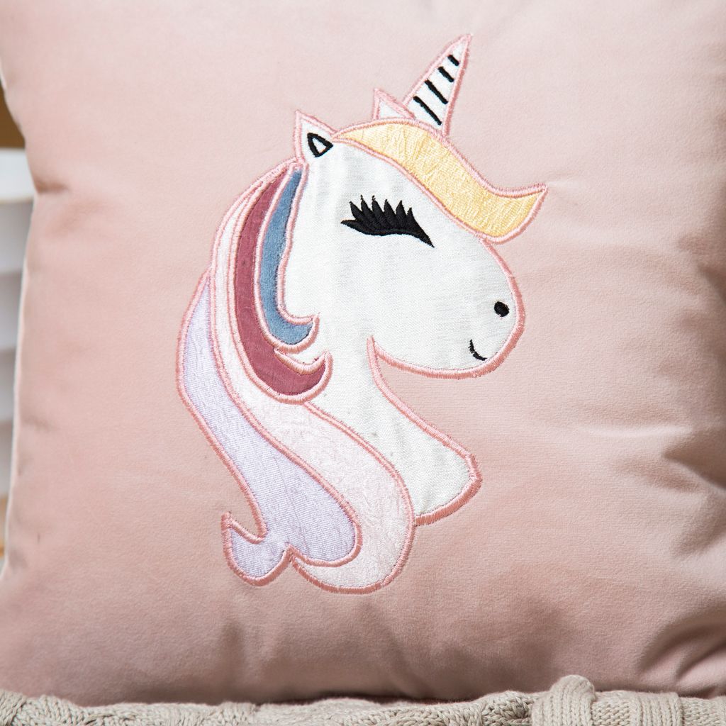 Chann Studio - Unicorn Velvet Cushion Covers view 2