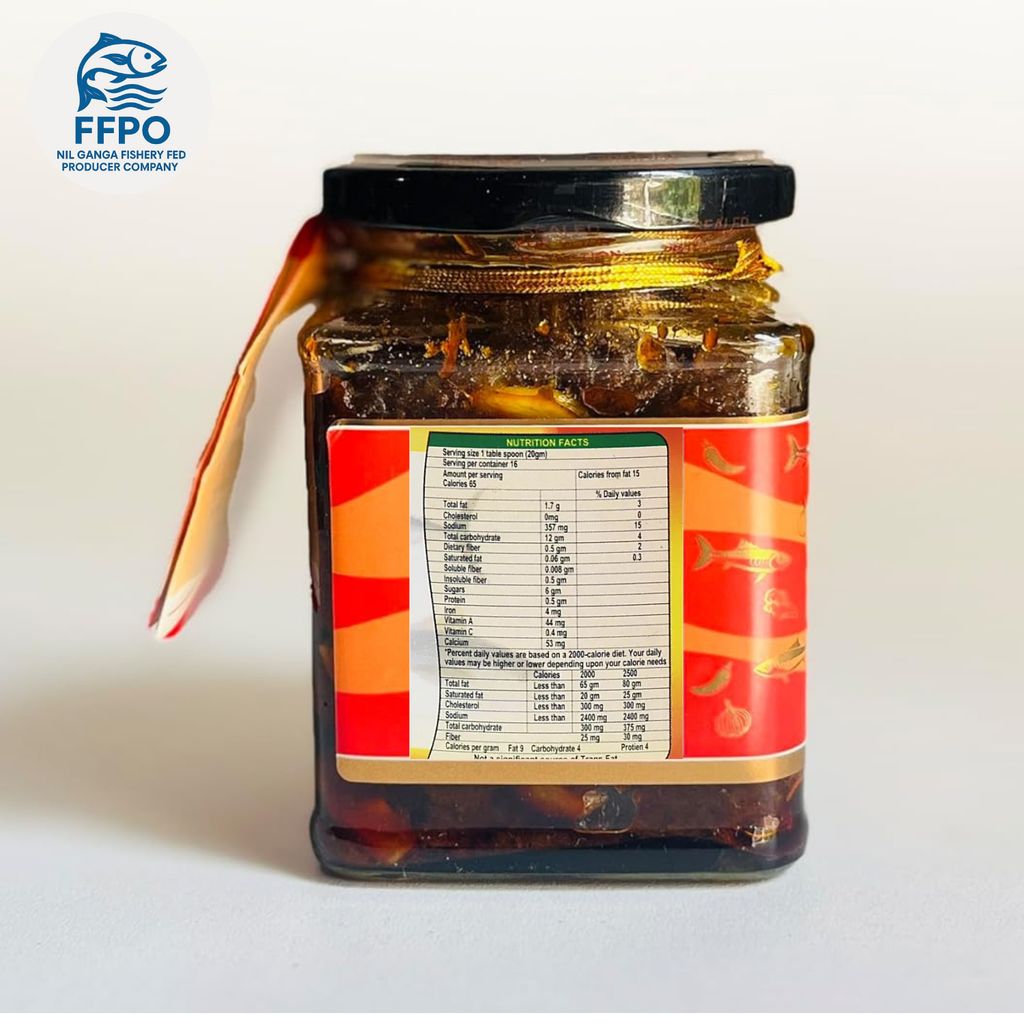 Neel Ganga FFPO Fish Pickle - Taste of Tradition 300gm view 2