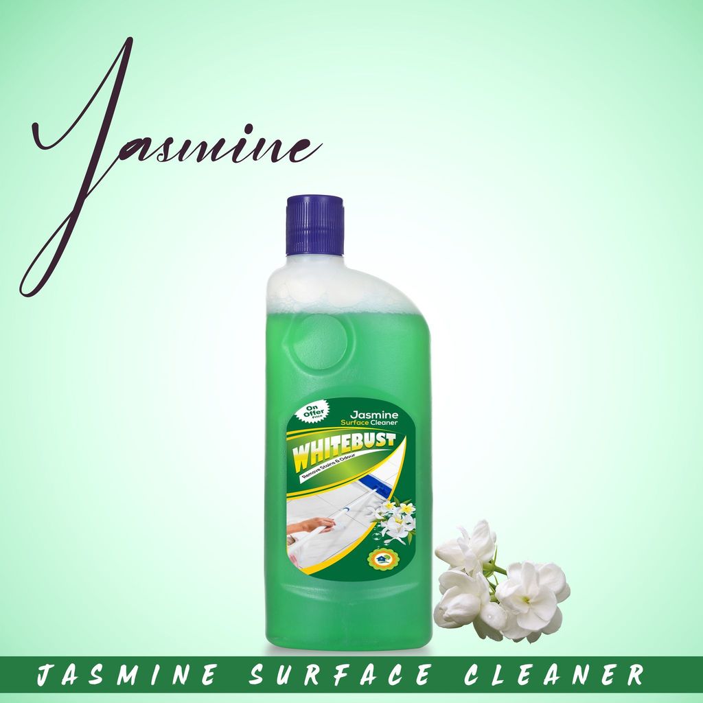 Whitebust Floor Cleaner Phenyl (2x1ltr) Jasmine (500mlx2) Floor cleaner Pack of 4 view 2