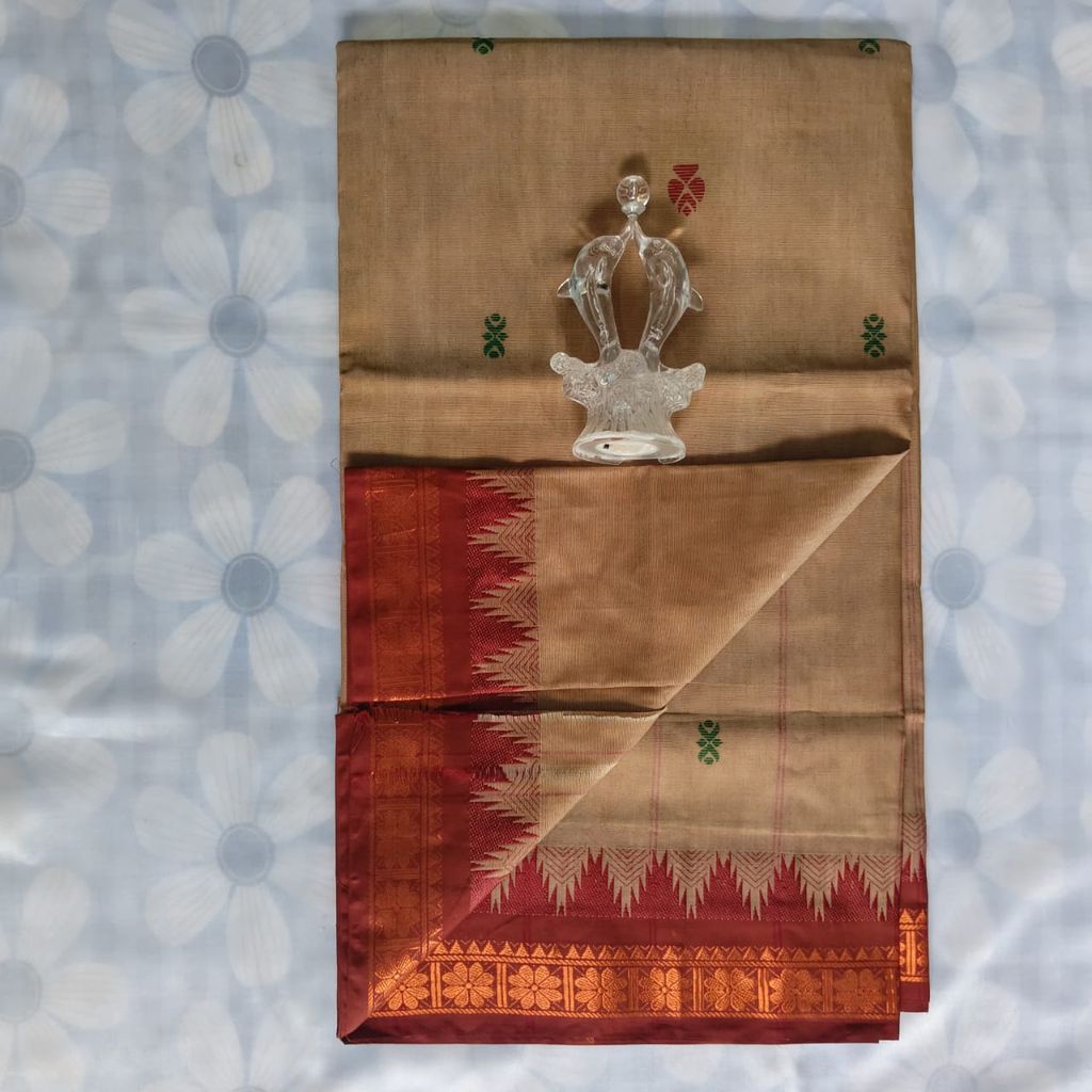 Cotton Saree without Blouse view 2