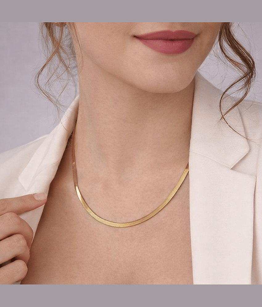 Generic Gold Plated Chain ( Set of 1 )