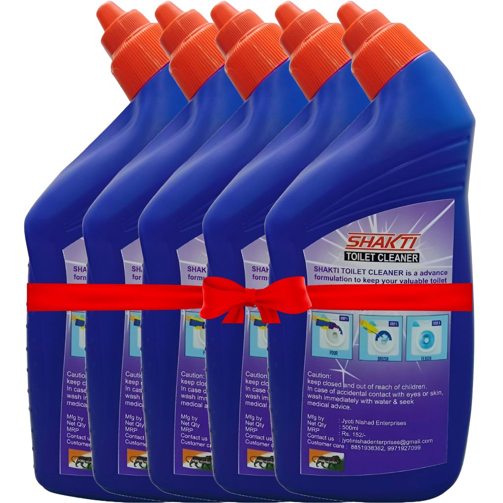 Shakti Toilet Cleaner 500 Ml - 5 Pcs Combo view 2